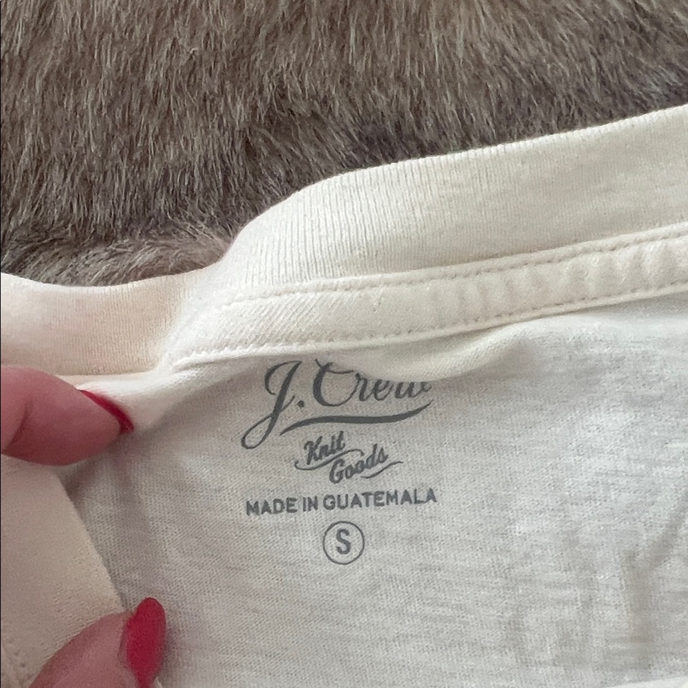 Jcrew Sun Surf Graphic Tee with Pink Floral Design - Picture 5 of 5